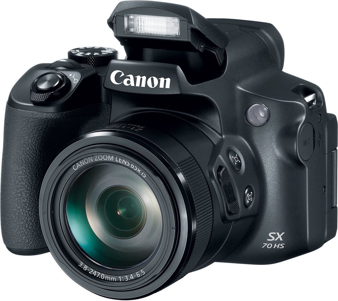 Canon Powershot SX70 HS Black cena un informācija | Digitālās fotokameras | 220.lv