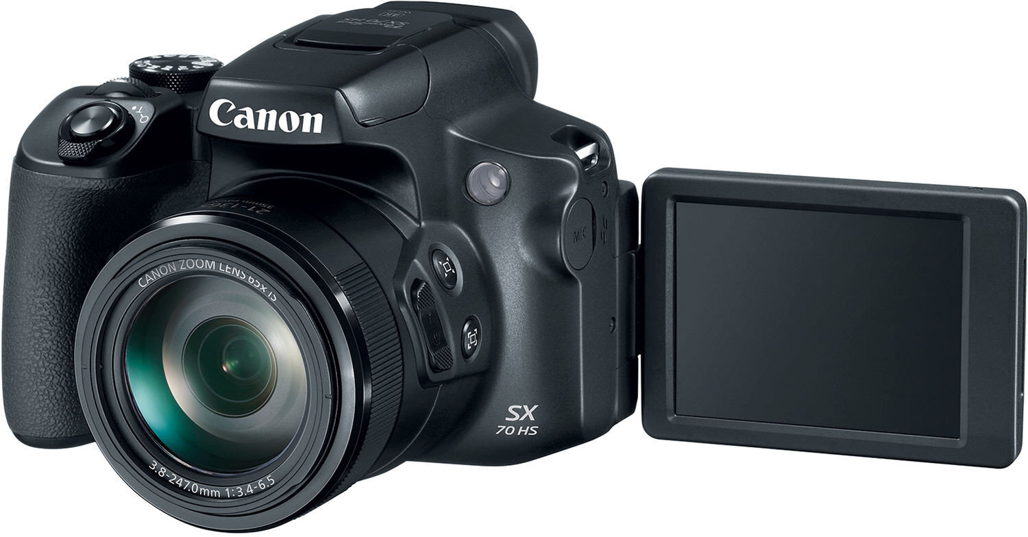 Canon Powershot SX70 HS Black cena un informācija | Digitālās fotokameras | 220.lv