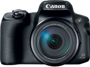 Canon Powershot SX70 HS Black cena un informācija | Digitālās fotokameras | 220.lv