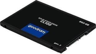 GoodRam SSDPR-CL100-960-G3 cena un informācija | Iekšējie cietie diski (HDD, SSD, Hybrid) | 220.lv