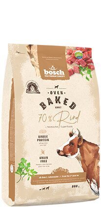 Bosch HPC+ barība ar liellopa gaļu pieaugušiem suņiem, 10 kg cena un informācija | Sausā barība suņiem | 220.lv