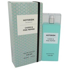 Tualetes ūdens Notebook Fragrances Cassis & Pink Pepper EDT sievietēm 100 ml cena un informācija | Sieviešu smaržas | 220.lv