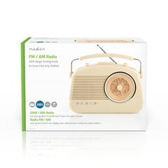 Nedis RDFM5000BG цена и информация | Радиоприемники и будильники | 220.lv