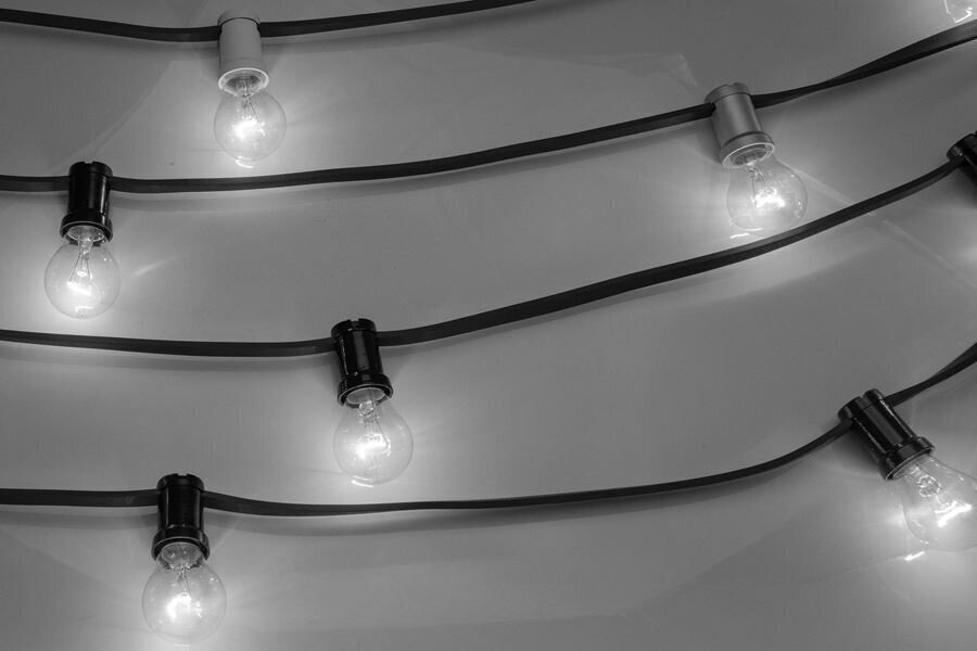 Eko-Light virtene Professional, 17 m цена и информация | Ziemassvētku lampiņas, LED virtenes | 220.lv