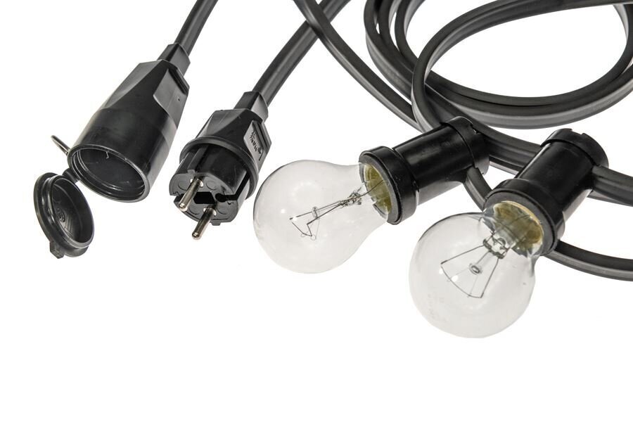 Eko-Light virtene Professional, 22 m cena un informācija | Ziemassvētku lampiņas, LED virtenes | 220.lv