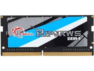G.Skill Ripjaws DDR4 SODIMM 2x16GB 2666MHz CL18 (F4-2666C18D-32GRS) cena un informācija | Operatīvā atmiņa (RAM) | 220.lv
