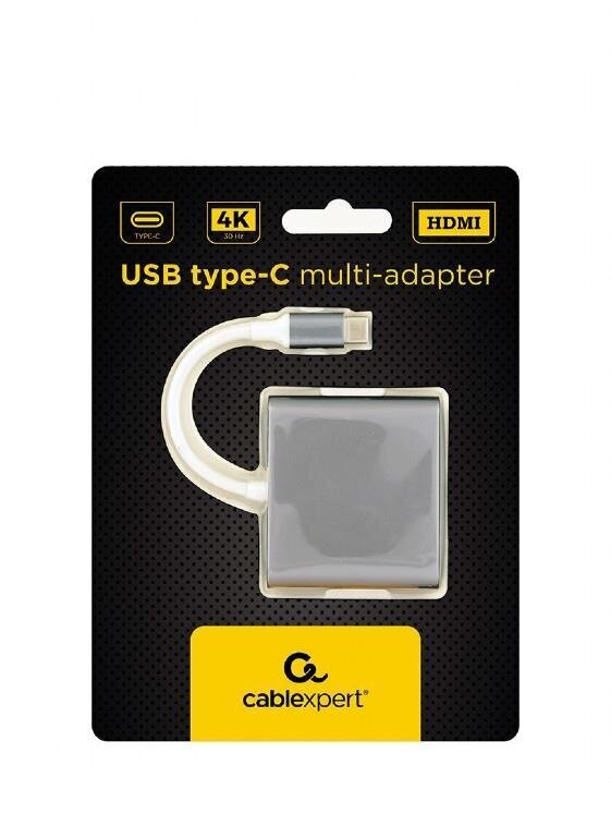 GEMBIRD A-CM-HDMIF-02-SG цена и информация | Adapteri un USB centrmezgli | 220.lv