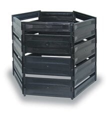 Ящик для компоста Maxisilo 1100л цена и информация | Уличные контейнеры, контейнеры для компоста | 220.lv