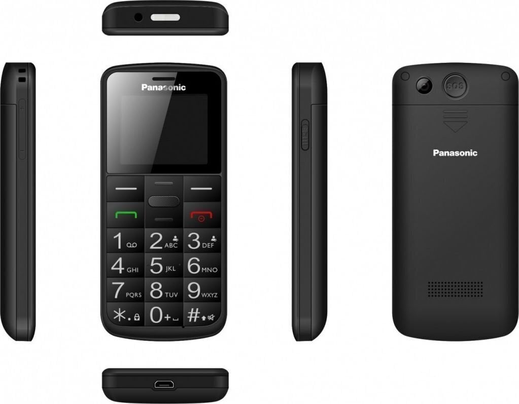 Panasonic KX-TU110EXB Black cena un informācija | Mobilie telefoni | 220.lv