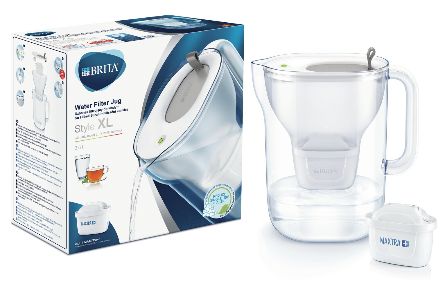 Brita Style Smart Light XL cena un informācija | Ūdens filtri | 220.lv