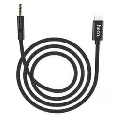 Audio adapteris vads AUX Hoco UPA13 Apple Lightning / 3,5 mm Black цена и информация | Кабели для телефонов | 220.lv