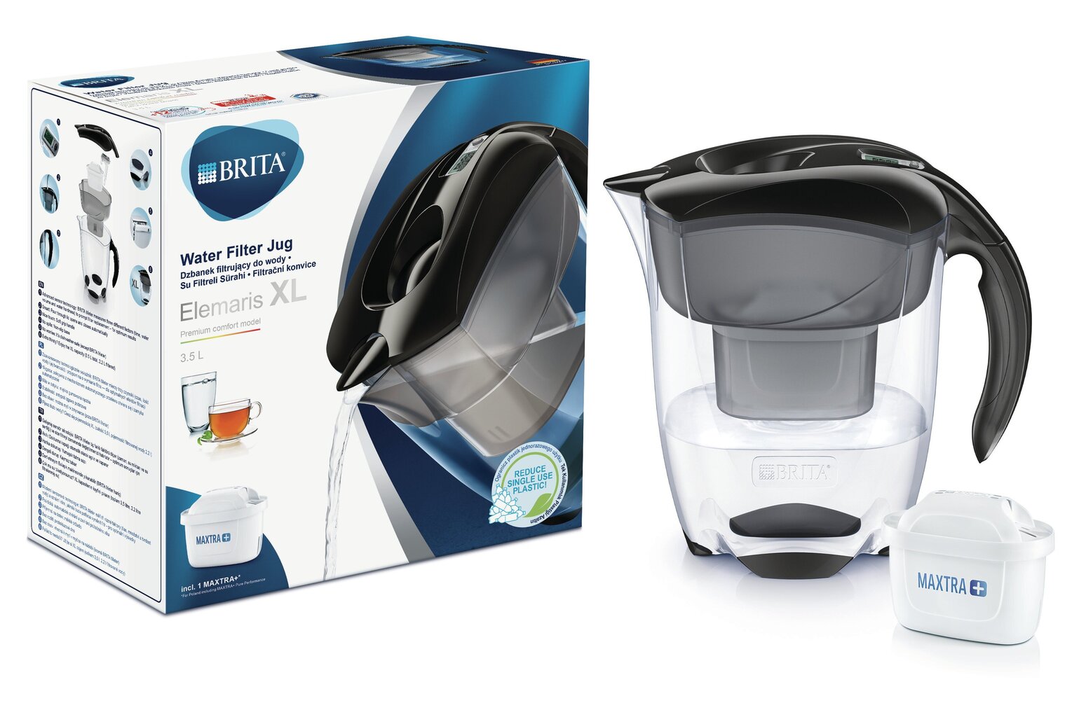 Brita Elemaris XL 3.5l цена и информация | Ūdens filtri | 220.lv