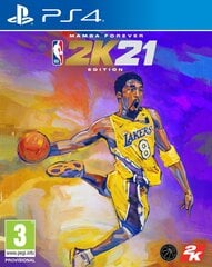 PS4 NBA 2K21 Mamba Forever Edition cena un informācija | Datorspēles | 220.lv