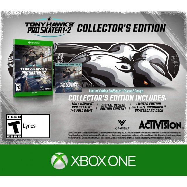 Tony Hawk's Pro Skater 1+2 Collector's Edition Xbox One цена и информация | Datorspēles | 220.lv