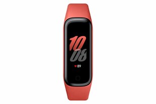 Viedā aproce Samsung Galaxy Fit 2, Red cena un informācija | Fitnesa aproces | 220.lv