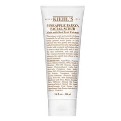 Sejas ādas skrubis Kiehl's Pineapple Papaya, 100 ml cena un informācija | Sejas ādas kopšana | 220.lv