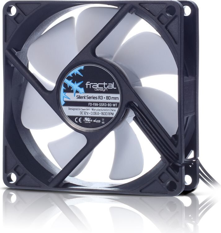 Fractal Design FD-FAN-SSR3-80-WT cena un informācija | Datora ventilatori | 220.lv