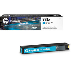 HP 981A Cyan цена и информация | Картриджи для лазерных принтеров | 220.lv