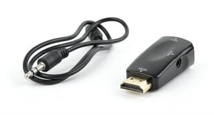 Адаптер Gembird AB-HDMI-VGA-02 цена и информация | Адаптеры и USB разветвители | 220.lv