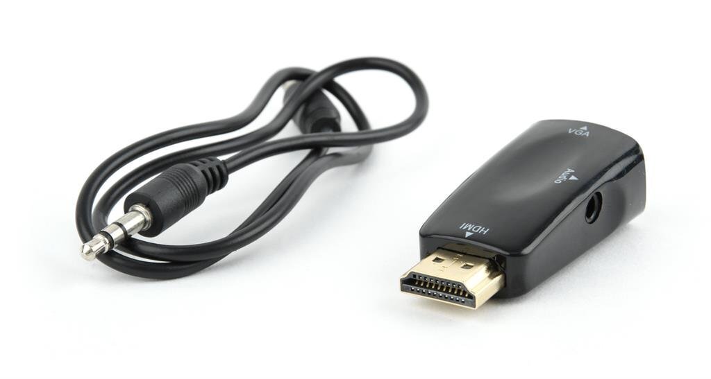 Gembird AB-HDMI-VGA-02 cena un informācija | Adapteri un USB centrmezgli | 220.lv