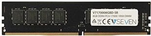 V7 8GB DDR4 2133MHZ CL15 (V7170008GBD-SR) цена и информация | Оперативная память (RAM) | 220.lv