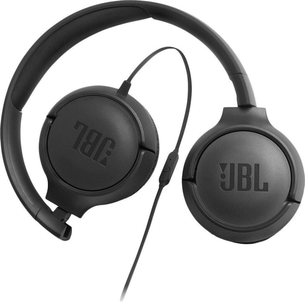 JBL Tune 500 JBLT500BLK цена и информация | Austiņas | 220.lv