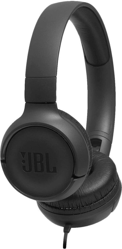 JBL Tune 500 JBLT500BLK cena un informācija | Austiņas | 220.lv
