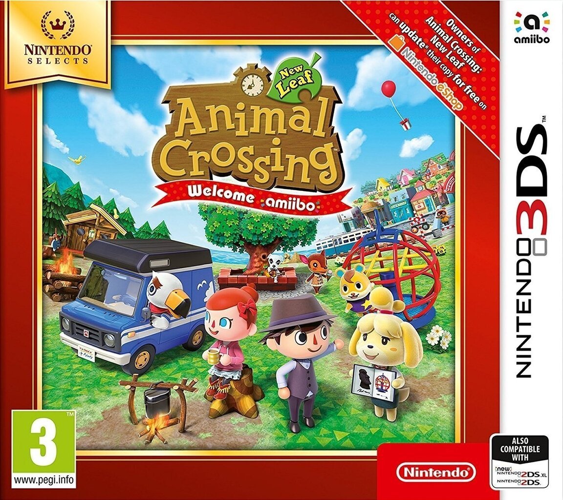 3DS Animal Crossing: New Leaf - Welcome Amiibo цена и информация | Datorspēles | 220.lv