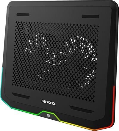 Deepcool DP-N222-N80RGB cena un informācija | Portatīvo datoru dzesēšanas paliktņi un citi piederumi | 220.lv