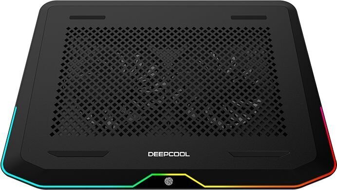 Deepcool DP-N222-N80RGB cena un informācija | Portatīvo datoru dzesēšanas paliktņi un citi piederumi | 220.lv