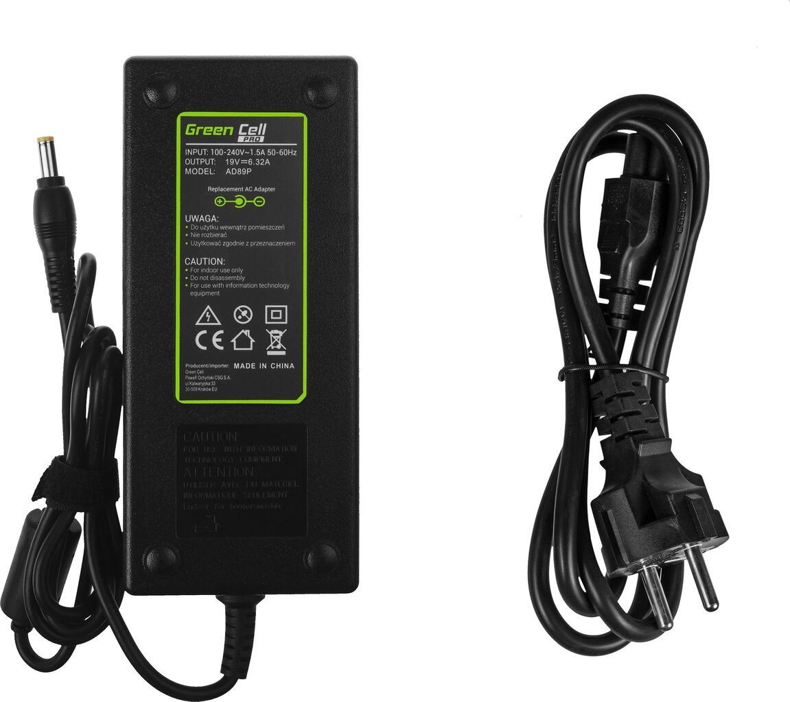 Green Cell PRO Charger / AC Adapter for Acer Aspire cena un informācija | Lādētāji portatīvajiem datoriem | 220.lv