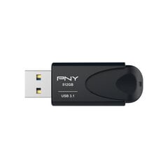 PNY Attache 512GB USB 3.1 цена и информация | USB накопители | 220.lv