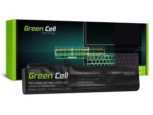 Green Cell klēpjdatora akumulators BTY-M6H priekš MSI GE62 GE63 GE72 GE73 GE75 GL62 GL63 GL73 GL65 GL72 GP62 GP63 GP72 GP73 GV62 GV72 PE60 PE70 cena un informācija | Akumulatori portatīvajiem datoriem | 220.lv