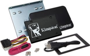 Cietais Disks Kingston KC600 1 TB SSD cena un informācija | Iekšējie cietie diski (HDD, SSD, Hybrid) | 220.lv