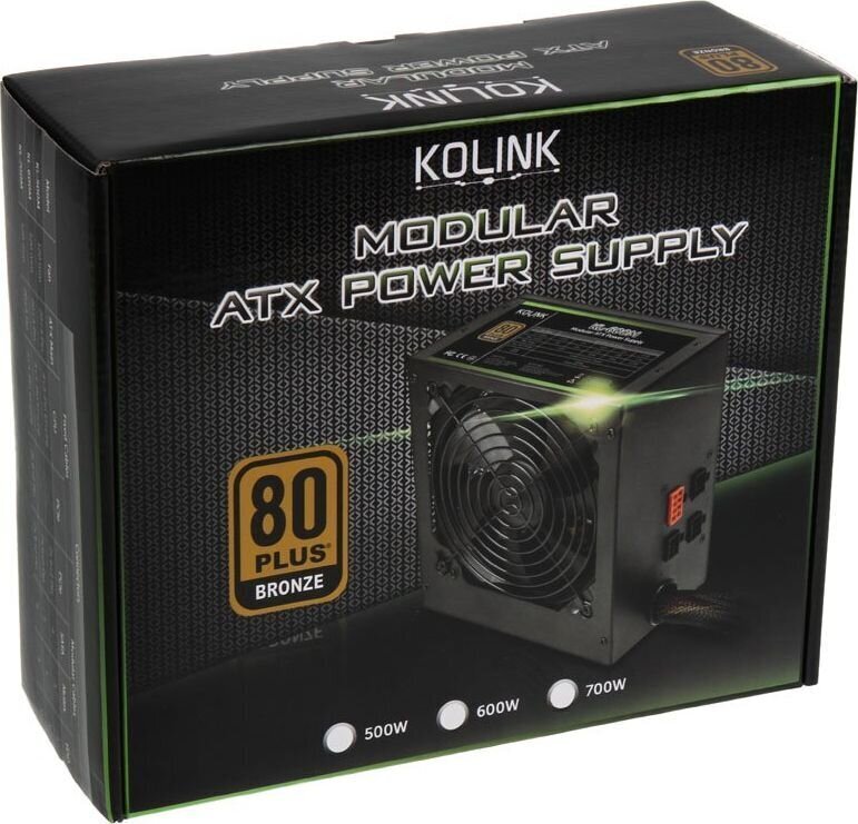 Kolink Modular 500W cena un informācija | Barošanas bloki (PSU) | 220.lv