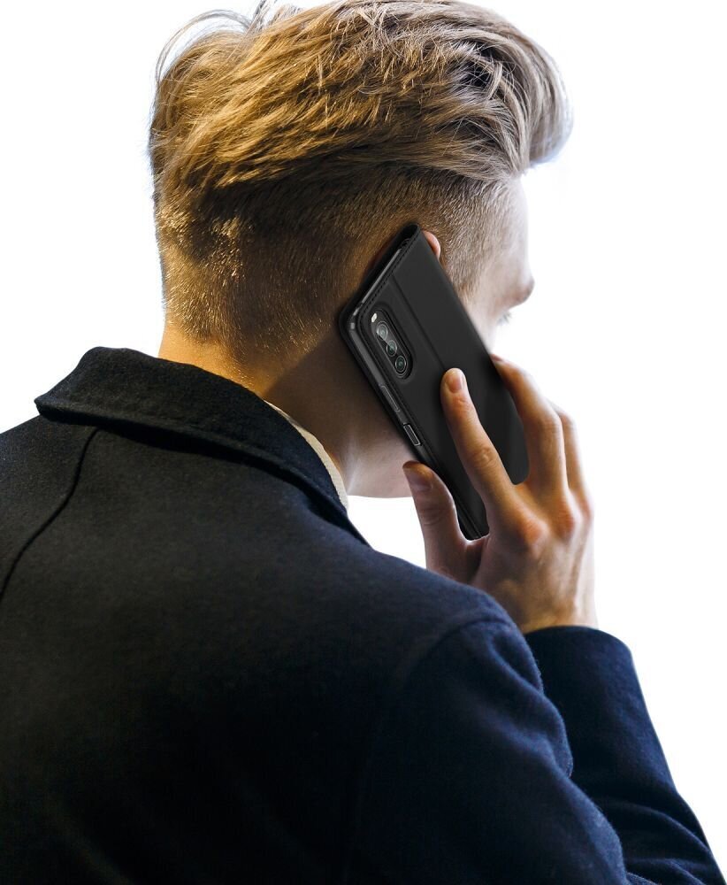 Telefona maciņš Dux Ducis Skin Pro piemērots Sony Xperia 10 II melns cena un informācija | Telefonu vāciņi, maciņi | 220.lv