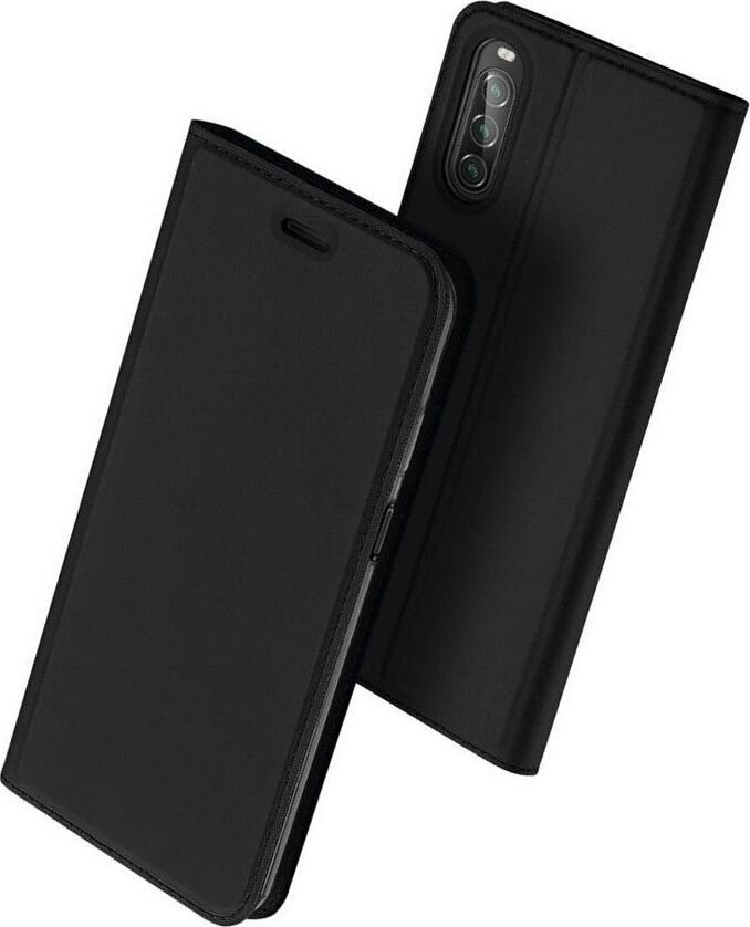 Telefona maciņš Dux Ducis Skin Pro piemērots Sony Xperia 10 II melns цена и информация | Telefonu vāciņi, maciņi | 220.lv