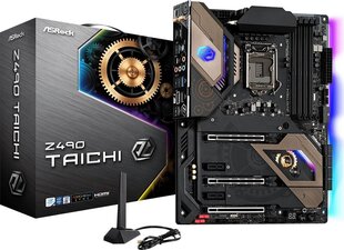 ASRock Z490 TAICHI cena un informācija | Mātesplates | 220.lv