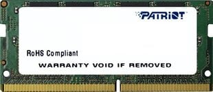 Patriot Memory Signature PSD416G32002S atmiņas modulis 16 GB 1 x 16 GB DDR4 3200 MHz cena un informācija | Operatīvā atmiņa (RAM) | 220.lv
