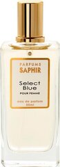 Парфюмерная вода для женщин Saphir Select Blue EDP 50 мл цена и информация | Женские духи Lovely Me, 50 мл | 220.lv