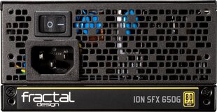 Блок питания Fractal Design, FD-PSU-ION-SFX-650G-BK-EU цена и информация | Блоки питания (PSU) | 220.lv