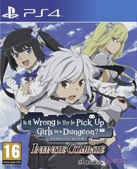 Is It Wrong To Try To Pick Up Girls in A Dungeon? Infinite Combate PS4 cena un informācija | Datorspēles | 220.lv