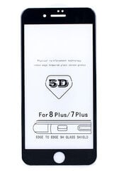 Ekrāna aizsargstikls Tempered glass 5D Full Glue Apple iPhone X/XS/11 Pro Melns cena un informācija | Ekrāna aizsargstikli | 220.lv