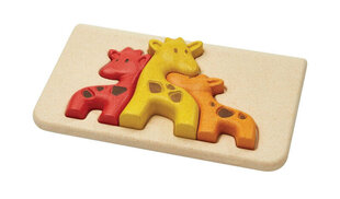 Puzle PlanToys Giraffe puzzle cena un informācija | Plan Toys Rotaļlietas un spēles no 3 gadiem | 220.lv