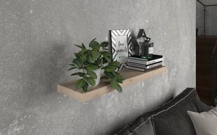 Полка ADRK Furniture Andrea 100, цвета дуба цена и информация | Полки | 220.lv