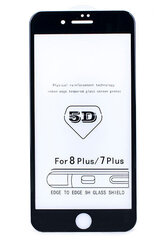 Ekrāna aizsargstikls Tempered glass 5D Full Glue Huawei P40 Lite/P20 Lite 2019 Izliekts, Melns cena un informācija | Ekrāna aizsargstikli | 220.lv