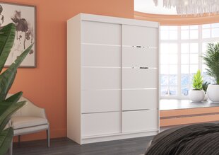Шкаф ADRK Furniture Luft, белый цена и информация | Шкафы | 220.lv