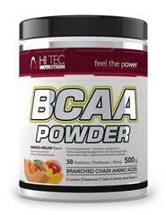 Пищевая добавка Hi Tec BCAA Powder Orange Flavor, 500 г цена и информация | Аминокислоты | 220.lv