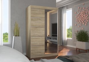 Шкаф ADRK Furniture Nicea, дубовый цвет цена и информация | Шкафы | 220.lv