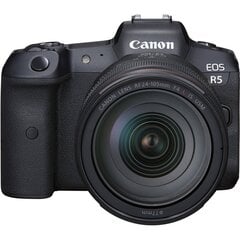 Canon EOS R5 + RF 24-105мм f/4L IS USM цена и информация | Цифровые фотоаппараты | 220.lv